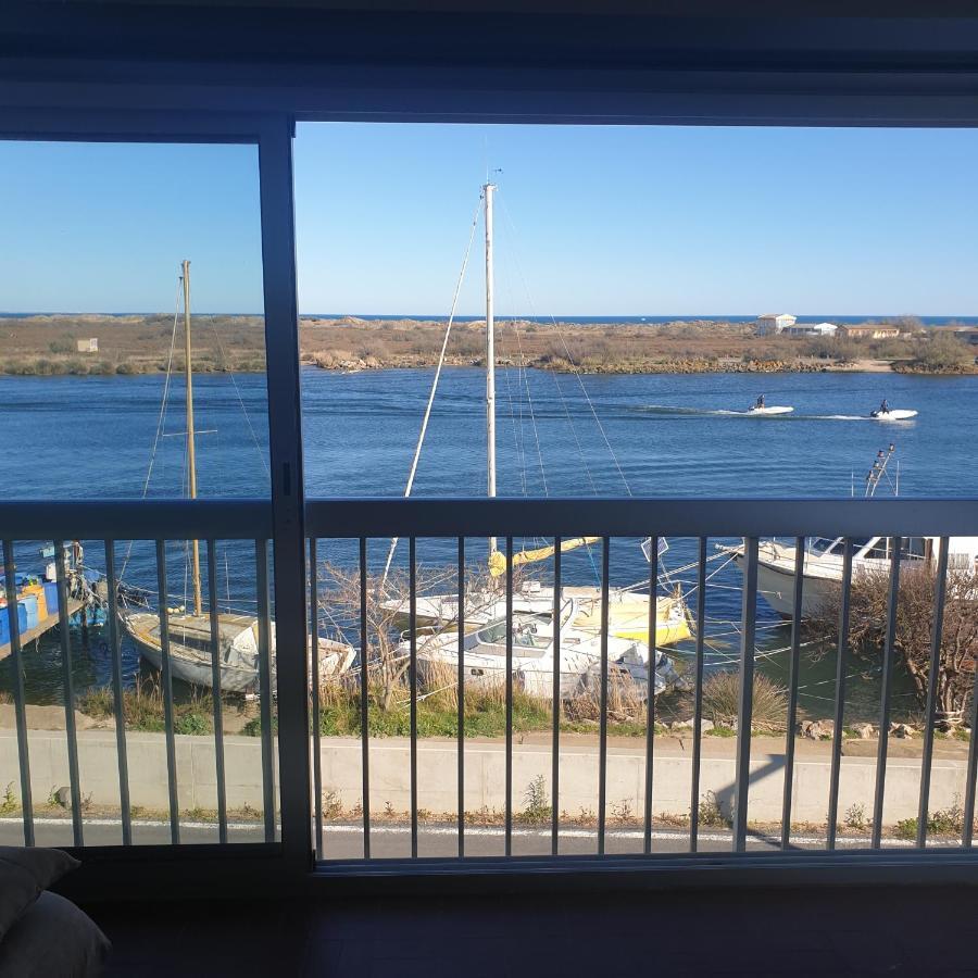 Studio Vue Mer Les Flots Bleus Valras-Plage Exterior photo