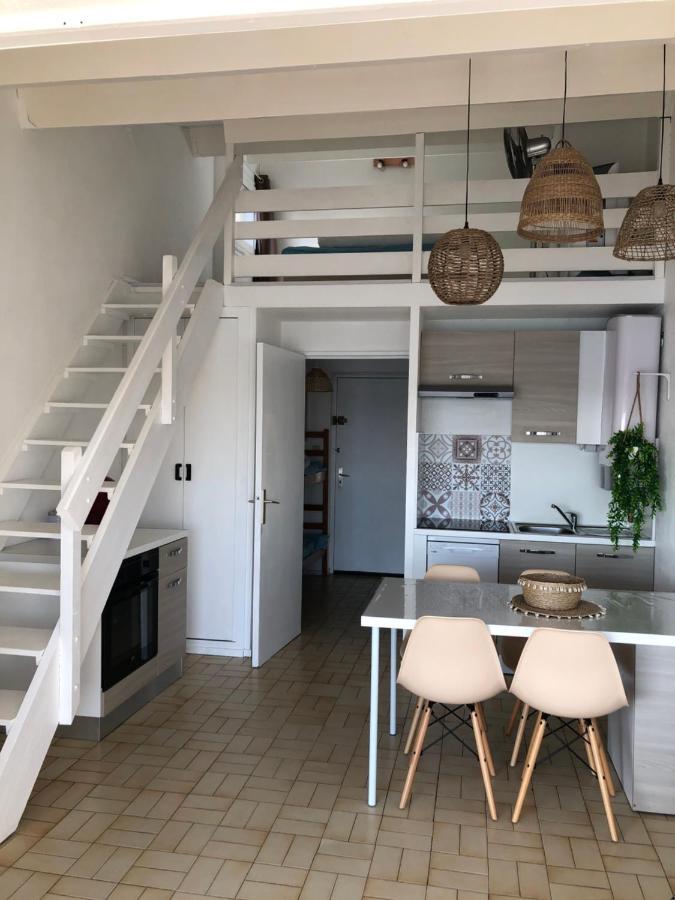 Studio Vue Mer Les Flots Bleus Valras-Plage Exterior photo