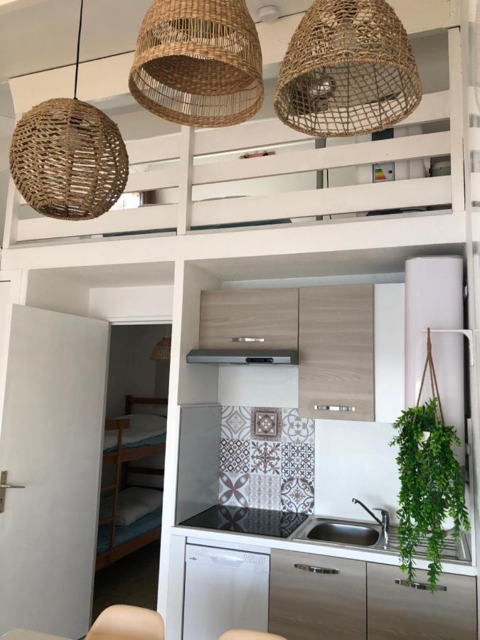 Studio Vue Mer Les Flots Bleus Valras-Plage Exterior photo