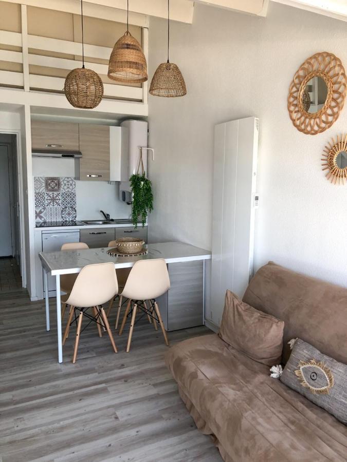 Studio Vue Mer Les Flots Bleus Valras-Plage Exterior photo